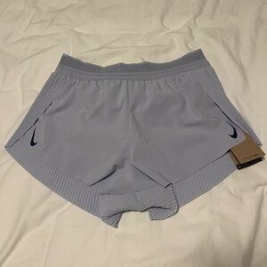 NYT Nike Light Blue AeroSwift running shorts